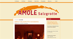 Desktop Screenshot of amole-salzgrotte.de