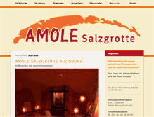 Tablet Screenshot of amole-salzgrotte.de